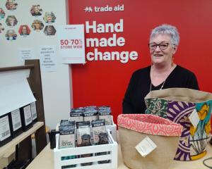 Trade Aid Oamaru general manager Delwyn Cox says says she will miss working at the Thames St...