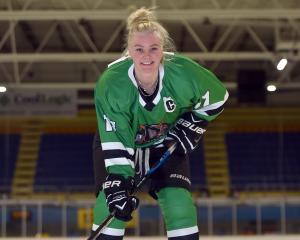 New captain Rebecca Lilly is eager to lead the Dunedin Thunder to the top this season. Photo:...