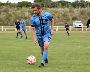 Connor Neil does it all for the Dunedin City Royals. PHOTO: JULIE COLLINGS