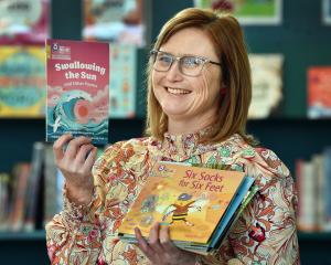 Columba College teacher Samantha Montgomerie, who also writes children’s books, is going to...