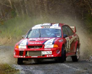 Former New Zealand Rally Champion Andrew Hawkeswood, of Auckland, was the last winner of the...