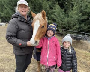 Malisa Landreth, pictured with her daughters Georgia,6  (left) and Ruby, 4, Dodds, loves the way...