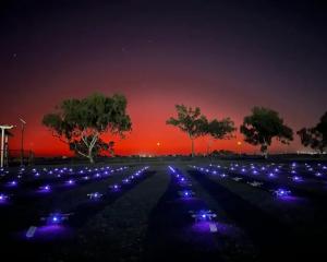 More than 200 drones will become "pixels" in the sky for a Matariki light show. PHOTO: SUPPLIED