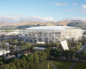 Te Kaha Stadium is set to be completed by April 2026. Photo: Supplied