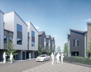 The first 20 townhouses in the Twin Rivers complex go to market this month. PHOTO: SUPPLIED