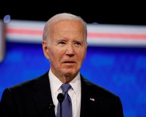 US President Joe Biden during the first presidential debate which he has admitted did not go well...