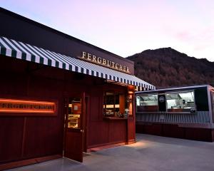 The newly-opened Fergbutcher including, at right, a hot kitchen, is an off-cut of Queenstown’s...