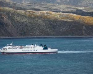 The Aratere returning to Wellington on Thursday. Photo: RNZ