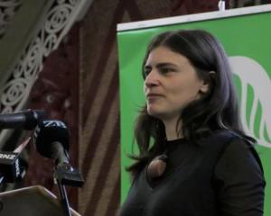 Green Party co-leader Chlöe Swarbrick. Photo: RNZ    