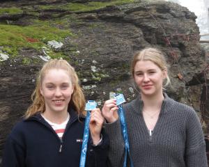 Alexandra sisters Heidi, 15 (left), and Sophie Winter, 17, both broke records during the New...