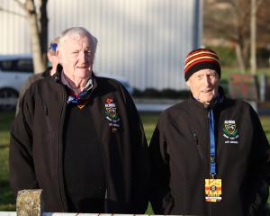 Long-time Albion Rugby Club supporters Gerry (left) and Beb Kennedy have been enjoying the...