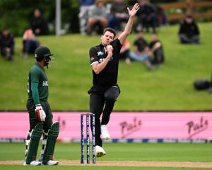 Otago bowler Jacob Duffy can expect to play more at international level now he has a New Zealand...