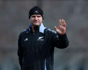 All Blacks coach Scott Robertson. Photo: Getty Images