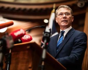 Media and Communications Minister Paul Goldsmith. Photo: RNZ&nbsp;