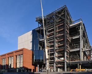 The new Dunedin hospital. PHOTO: GERARD O’BRIEN