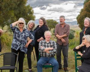 Indigo members (from left) Luke Anthony, Jillian Porteous, Lynne Wilson, Judy Cockeram, Shaun...