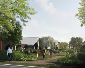 An artist’s impression of MetlifeCare’s retirement offering for Three Parks, Wānaka. Construction...