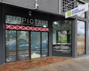 The Milford Opportunities Project office in Te Anau sits empty as tourism operators wait for a...