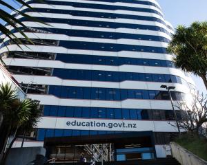 The Ministry of Education's building in Bowen Street in Wellington. PHOTO: RNZ