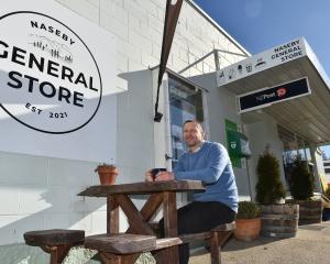 Nathan Brown, of Dunedin, has taken the reins of the Naseby General Store. PHOTO: GREGOR RICHARDSON