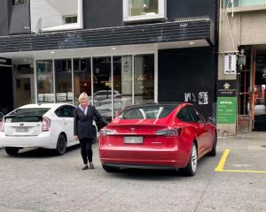 Kerry Prendergast says signage where she parked is "ambiguous". Photo: Catherine Hutton