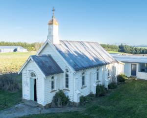 The Glenkenich Presbyterian Church building in West Otago is up for auction for removal. PHOTO:...