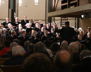 City Choir Dunedin sing in the Visions of Heaven concert at St Paul's Cathedral, part of the...