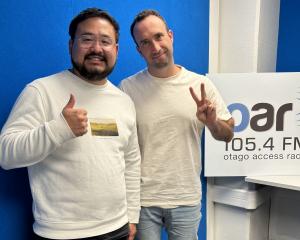 Zac Kim (left) and Jeremy Knox host Spiritual Chats on OAR FM. PHOTO: SUPPLIED