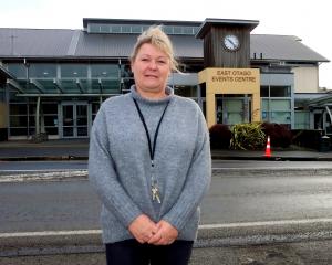 Waikouaiti Community Response Group co-ordinator Sonya Billyard says the East Otago Events Centre...