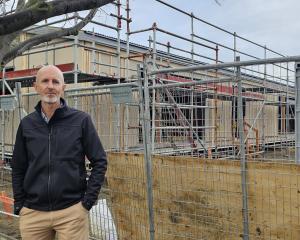 Sacred Heart Primary School principal David Armstrong is looking forward to having a new block of...