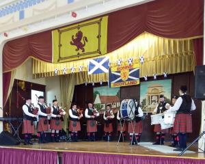 A scene from a previous Burns evening at Timaru’s Scottish Society Hall. PHOTO: SUPPLIED