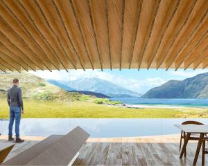 The proposed luxury lodge in Wanaka. PHOTO CREDIT: APPENDIX 2 — ARCHITECTURAL PLANS