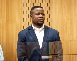 John Hope Muchirahondo in the Christchurch High Court. Photo: RNZ / Nate McKinnon