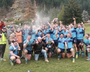 The Wakatipu side that won the Central Otago premier club final in 2022. PHOTO: PHILIP CHANDLER
