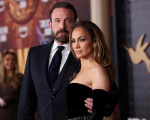 Ben Affleck and Jennifer Lopez at a film premiere in February.  Photo: Reuters 

