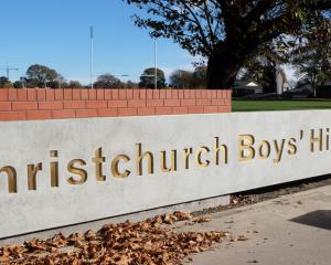 PHOTO: CHRISTCHURCH BOYS' HIGH SCHOOL