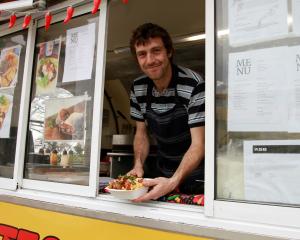 Ben Heaton is among the food vendors at Baring Square East each Friday. Photo: Supplied