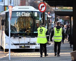 The bus hub. PHOTO: ODT FILES