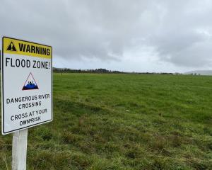 Officials are concerned about the flood risk on lower Waiho Flat, about 8km below the tourist...