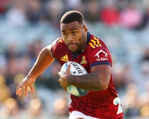 Jona Nareki is Otago's only specialist winger. PHOTO: GETTY IMAGES