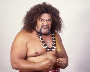 Sika Anoa'i during his career with the WWE. Photo: Getty Images