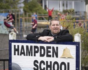 Hampden School principal Matt Hannagan. Photo: Gerard O'Brien