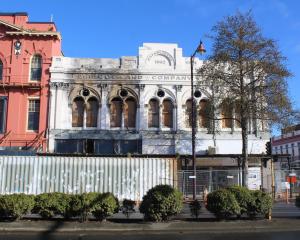 The old Briscoes building on Invercargill's Dee St was gutted by fire in September 2023. It's one...