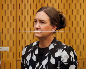 Lauren Dickason at her sentencing at the High Court in Christchurch on Wednesday. Photo: Stuff /...