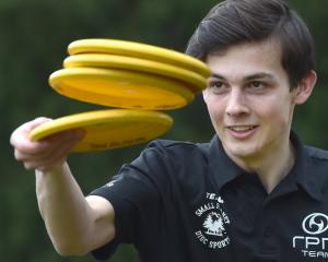 University of Otago health sciences student Levi Stout is New Zealand’s top-ranked disc golfer....