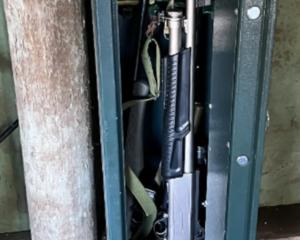 Police found loaded weapons unsafely stored at a Nelson area residence. Photo: NZ Police