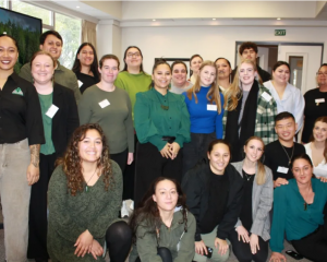 Members of the National Student Unit for the Nurses Organisation (NZNO). Photo: Supplied