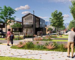 An artist’s impression of the Flint’s Park development proposal for Queenstown. IMAGE: SUPPLIED