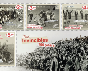 The NZ Post Invincibles stamp collection. Photo: supplied 