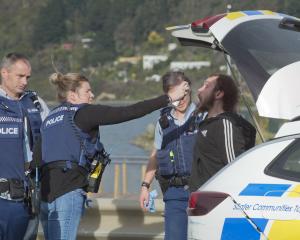 Justin Humphreys was pepper-sprayed after a police chase in 2021. PHOTO: GERARD O’BRIEN